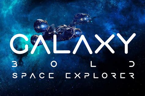 Galaxy Font By Pointsandpicas · Creative Fabrica