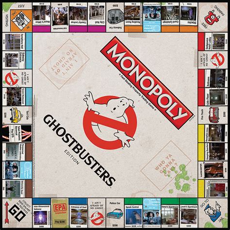 Ghostbusters Monopoly Game