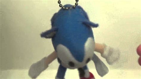 Sonic The Fighters Sonic Plush Keychainmascot Review Youtube