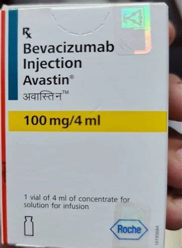 Roche Avastin 100 Mg Injection Packaging 11 At Rs 10000 In New Delhi