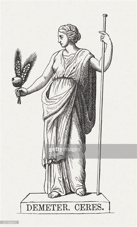 Demeter Greek Goddess Demeter Demeter Mythology Demeter And