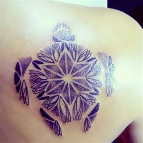 Turtle Mandala Tattoo You Tattoos Polynesian Tattoo
