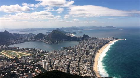 Breathtaking Rio De Janeiro Beach City View Stock Footage Sbv 309122063