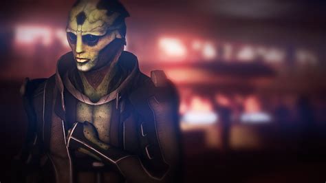Cartoon Character Illustration Mass Effect Thane Video Games Hd
