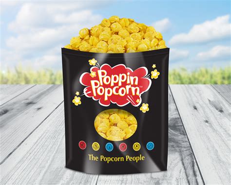 Movie Theater Butter Popcorn 1 Gallon Bag Single Poppin Popcorn