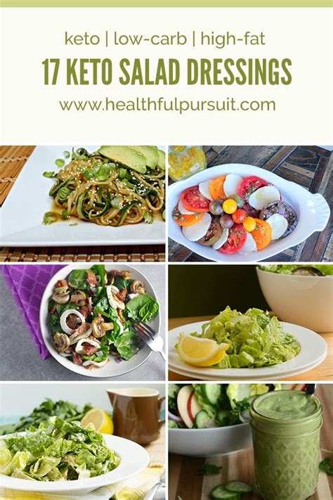 For the best keto food items, stick with something like steak and add on cheese and as many veggies as desired. 17 Keto Salad Dressings (paleo, too!) | Healthful Pursuit