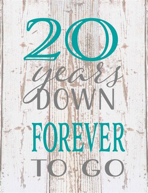 Stay with us as we keep adding more work anniversary messages every day. The 25+ best 20 year anniversary ideas on Pinterest ...