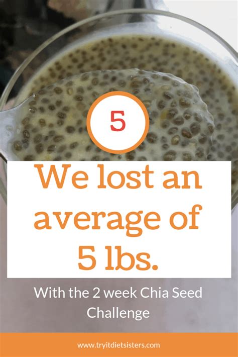 The Chia Seed Weight Loss Challenge Eating Chia Seeds For 2 Weeks And Their Results Try It