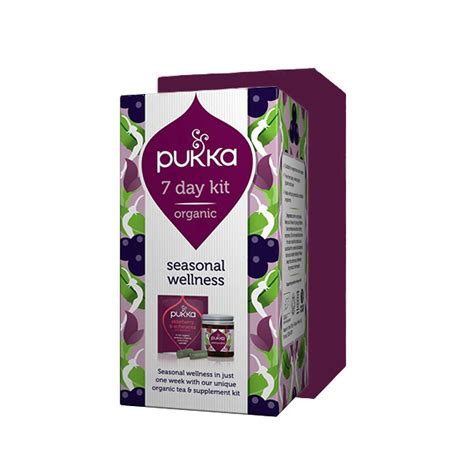 Pukka Seasonal Wellness 7 Day Kit Hip And Healthy
