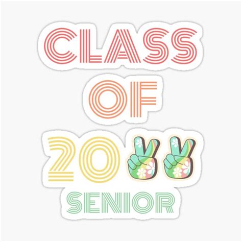 Class Of 2022 Senior Sticker For Sale By Studioapartment Redbubble