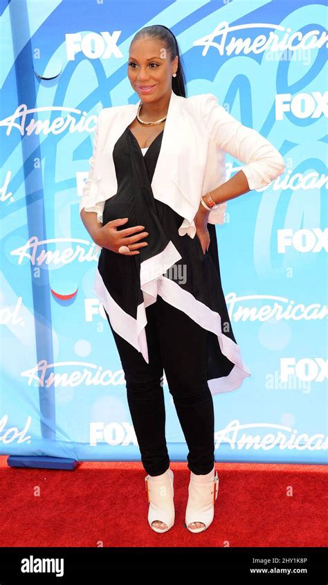 Tamar Braxton Arrives For The American Idol Grand Finale 2013 Held At