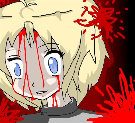 Creepy Anime Girl By X Xgaarax X On Deviantart