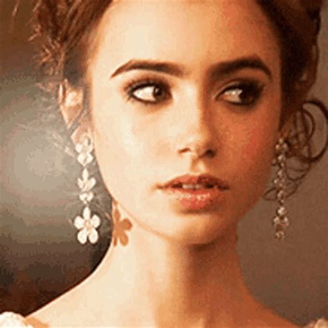 Lily Collins Is Happy To See Someone 