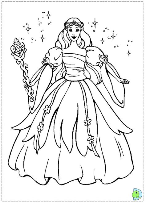Barbie of swan lake (deluxe coloring book) Barbie of swan lake coloring page- DinoKids.org