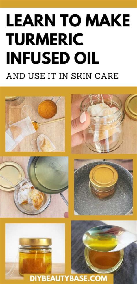 How To Make Turmeric Infused Oil For Skin Easy Steps Diy Beauty Base