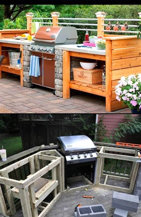 This A Great Example Of An Outdoor Kitchen Project That Wont Break Your