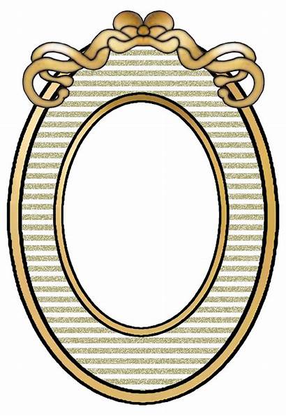 Clipart Oval Frame Clip Paper Cliparts Toilet