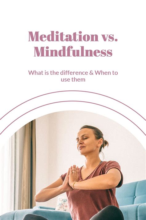 Meditation Vs Mindfulness What Is The Difference In 2021