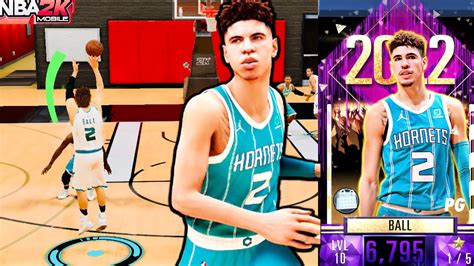 New Year Lamelo Ball Gameplay This Card Is A Cheat Code Nba 2k