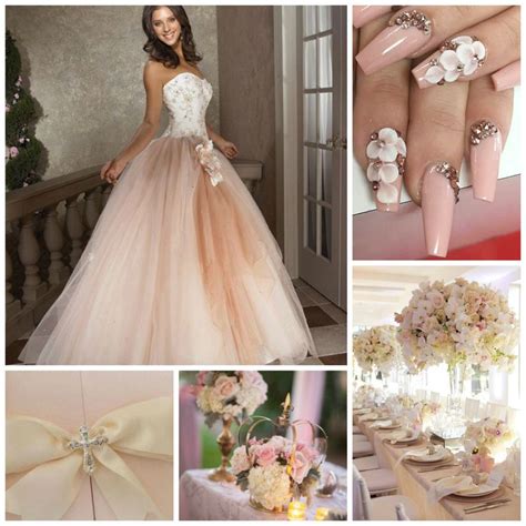 The color wheel is an essential decorating tool as long as you know how to use it. Quince Theme Decorations | Rose gold quinceanera dresses ...