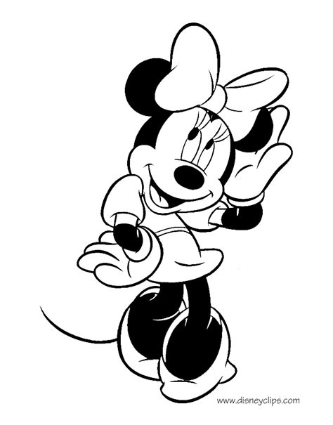 Learn how to draw and color minnie mouse from mickey mouse clubhouse disney junior's hit show with glitter and markersdownload this free printable minnie mou. Minnie Mouse Coloring Pages | Disney Coloring Book
