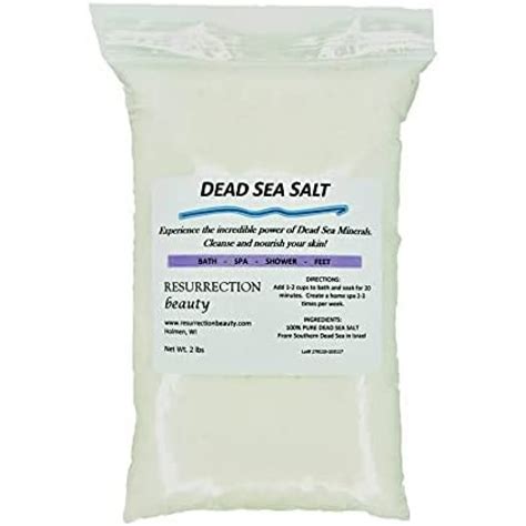 Resurrectionbeauty 100 Pure Dead Sea Salt Bulk Bath