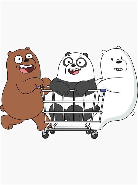 If you want help finding stickers with a specific theme, describe it in the title and use the request flair. 'We Bare Bears' Sticker by plushism di 2020 | Gambar dan ...