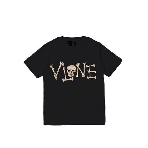 Vlone Shirts Vlone Skull And Bone Body Tee Vlc2710 Vlone Shirt