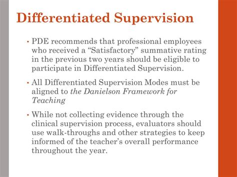 Ppt Differentiated Supervision Powerpoint Presentation Free Download