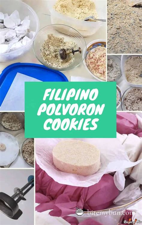 Filipino Style Pinipig Polvoron Candy Recipe