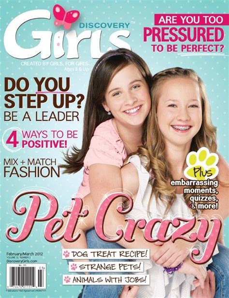 2012 Discovery Girls Febmar Magazines For Kids Embarrassing Moments