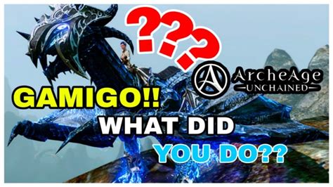 Archeage Unchained What Did Gamigo Do Youtube
