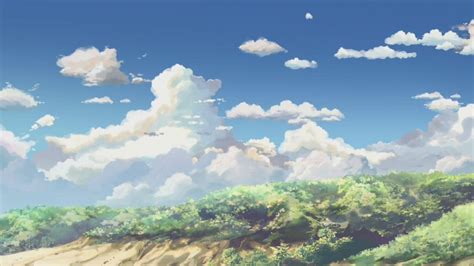 Anime Cloud Wallpapers Wallpaper Cave