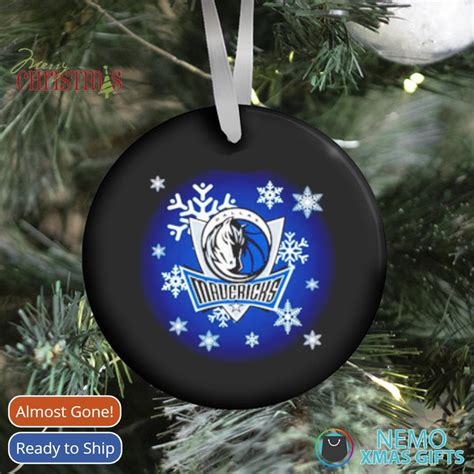 Dallas Mavericks Christmas Ornament