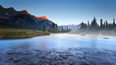 Canada Elk River In The East Kootenays Of British Columbia