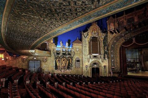 Palace Theater Marion Ohio The Auditorium As Seen From Beneath The