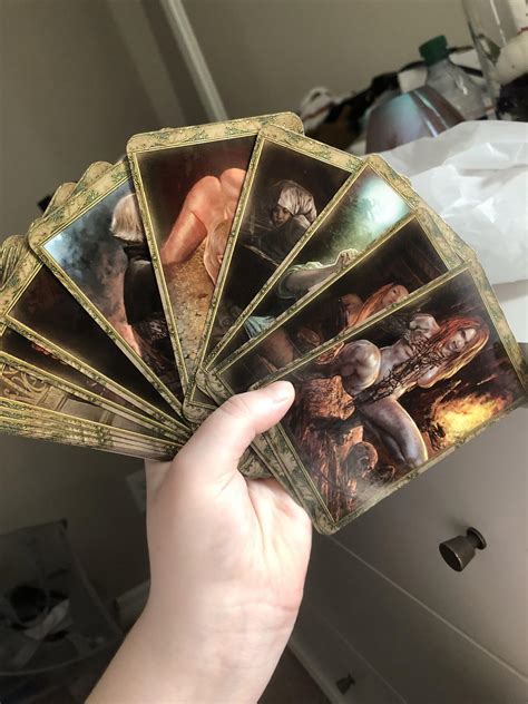 So I Decided To Get A Set Of The Witcher Romance Cards Printed R