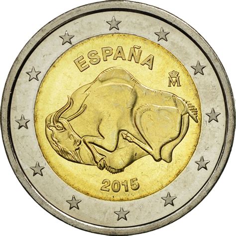 461016 Espagne 2 Euro 2015 Spl Bi Metallic Spl 2 Euro De 5 à