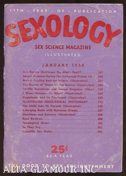 Sexology Sex Science Magazine Vol 16 No 06 January 1950
