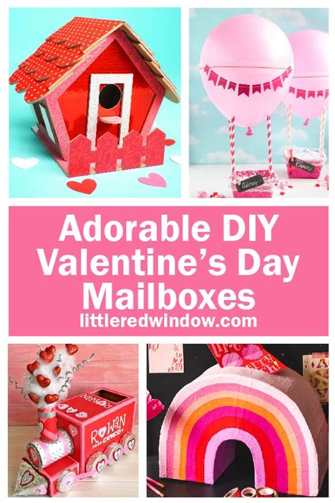 Adorable Diy Valentines Day Mailbox Ideas Little Red Window