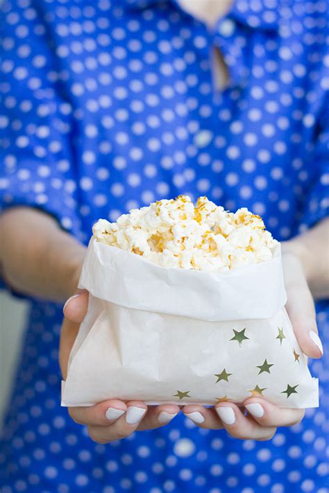 Easy Diy Popcorn Bags For July 4th