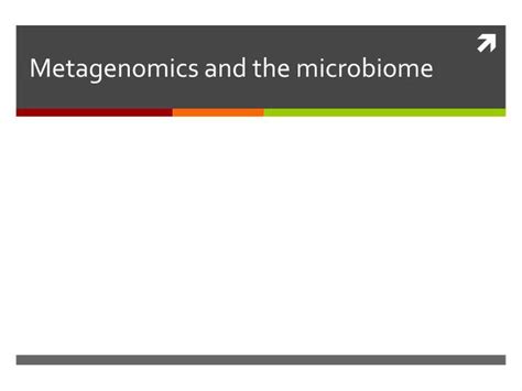 Ppt Metagenomics And The Microbiome Powerpoint Presentation Free