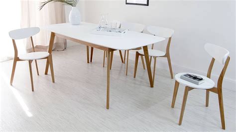 Large extending dining table white extendable. Aver Oak and White Extending Dining Table | Ikea white ...