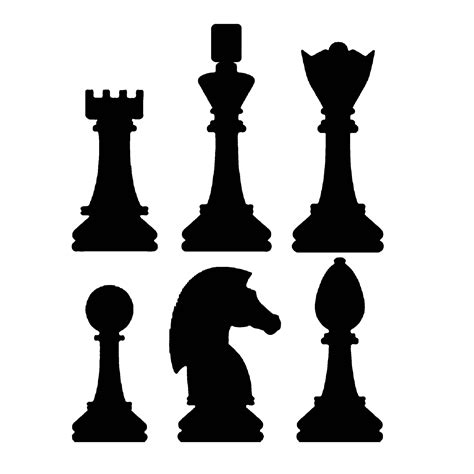 Chess Piece Rook Bishop Pawn Pieces Vector Png Download 28302830