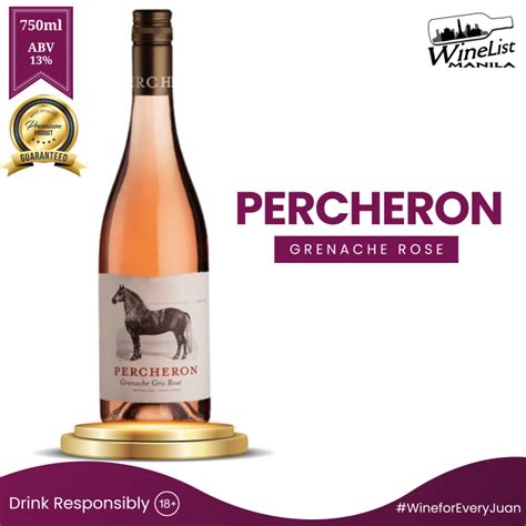 Boutinot Percheron Grenache Rose Swartland South Africa Rose Wine