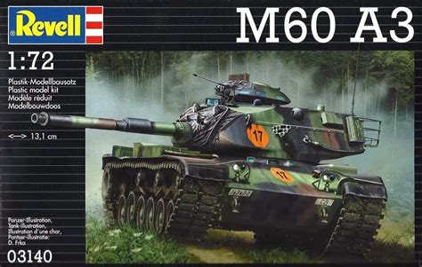 Revell 03140 M60 A3 172 Scale Model