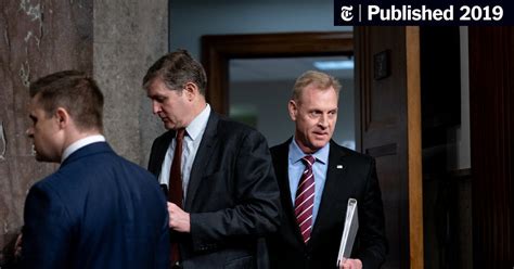 Acting Defense Secretary Patrick Shanahan Is Cleared In Ethics Inquiry