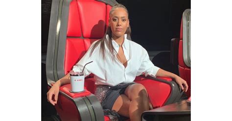 © capture tf1 the voice : Amel Bent dans The Voice. Janvier 2020. - Purepeople