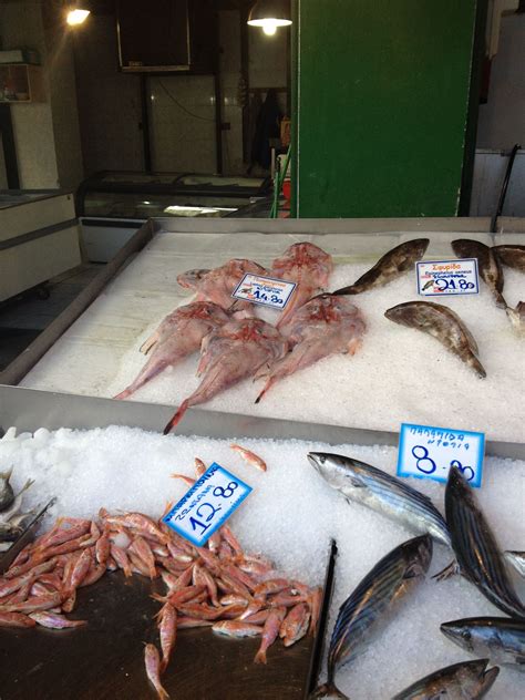 Fish Market Tour In Athens Food Menu Menu Planning Food