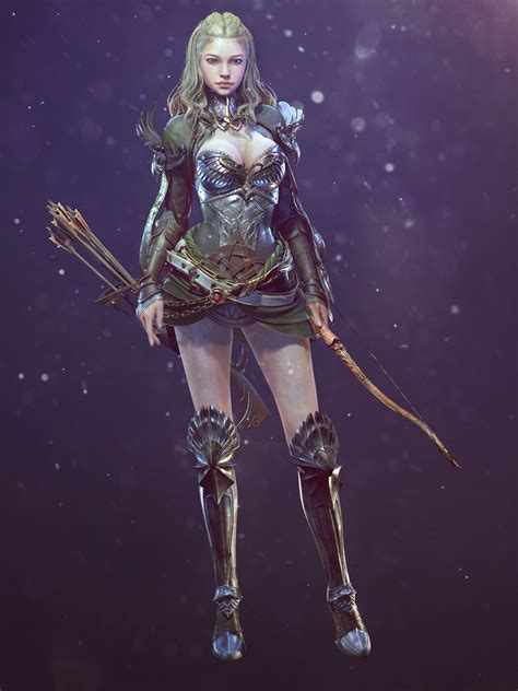 Pin By Katia Bourykina On 3d Character Warrior Girl Warrior Woman
